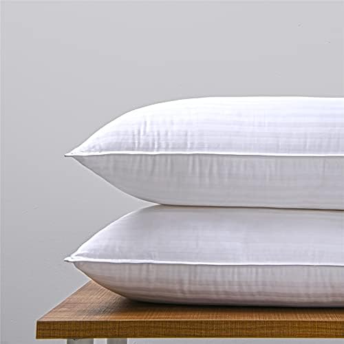 SHERWOOD Pillows Queen Size 2 Pack Hotel Pillow with Cotton Cover and Down - Image 8