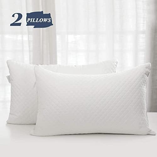 Pillows Queen Size 2 Pack for Bed Sleeping - Hotel Pillow for Side Stomach - Image 5