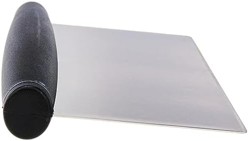 Amazon Basics Multi-purpose Stainless Steel Bench Scraper and Chopper - Image 2