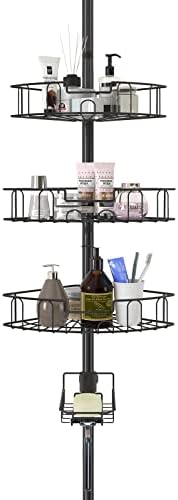 Rustproof Shower Caddy for Bathroom, Bathtub Storage Organizer