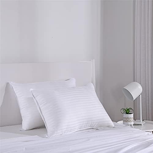 SHERWOOD Pillows Queen Size 2 Pack Hotel Pillow with Cotton Cover and Down - Image 6