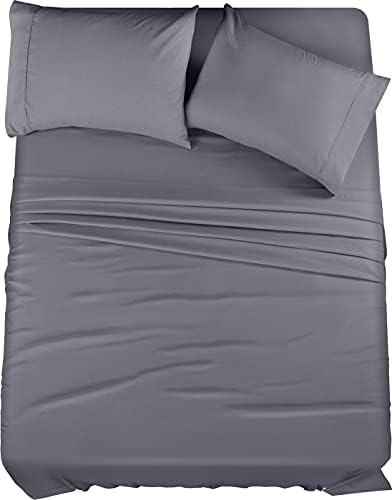 Utopia Bedding Bed Sheet Set - 4 Piece Queen Bedding - Soft Brushed Microfiber