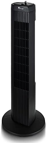 Senville SENFZ10-19M Oscillating Tower Fan 27", 3 Speed, 60° Oscillation
