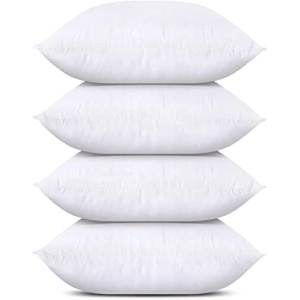 Utopia Bedding Throw Pillow Insert (Set of 4, White), 18 x 18 Inches Pillow