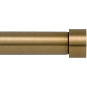 Ivilon Drapery Window Curtain Rod - End Cap Style Design 1 Inch Pole