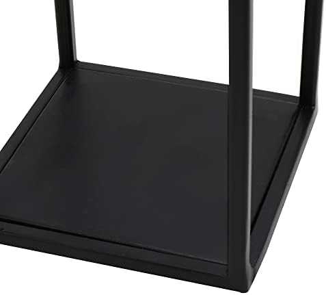 HPC Decor Modern Farmhouse Lantern Decor- Black Metal Candle Lanterns Living - Image 8