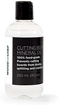 Food Grade Mineral Oil for Cutting Board (250ml) - Butcher Block Oil