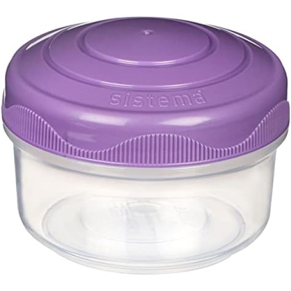 Sistema to Go Collection Mini Bites Small Food Storage Containers, 4.39 oz./130 - Image 10