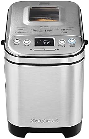 Cuisinart CBK-110C Compact Automatic Bread Maker, Stainless Steel - Image 3
