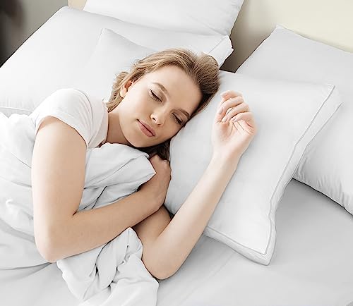 Utopia Bedding Bed Pillows for Sleeping Queen Size 2 Pack (White), Hotel Quality - Image 7