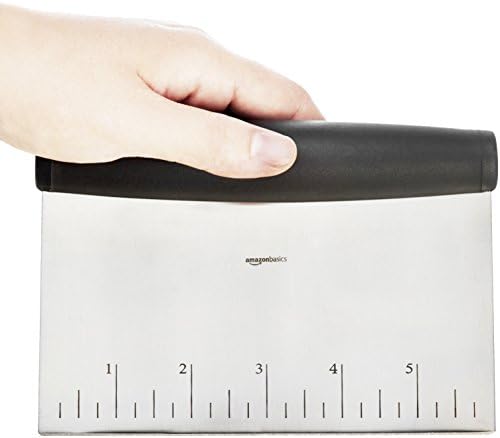 Amazon Basics Multi-purpose Stainless Steel Bench Scraper and Chopper - Image 5