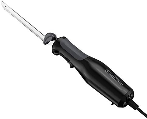 BLACK+DECKER Electric Carving Knife, 9 Inch Blade, Black, EK500BC
