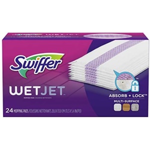 Swiffer Wetjet Mopping Pad, Multi Surface Cleaner Refills For Floor Mop