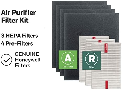 Honeywell HEPA Air Purifier Filter Kit Includes 3 HEPA R Replacement Filters - Image 2
