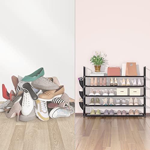 Shoe Rack 5 Tier Shoe Organizer Shoe Storage 20-25 Pairs Shoe Rack for Closet - Image 8
