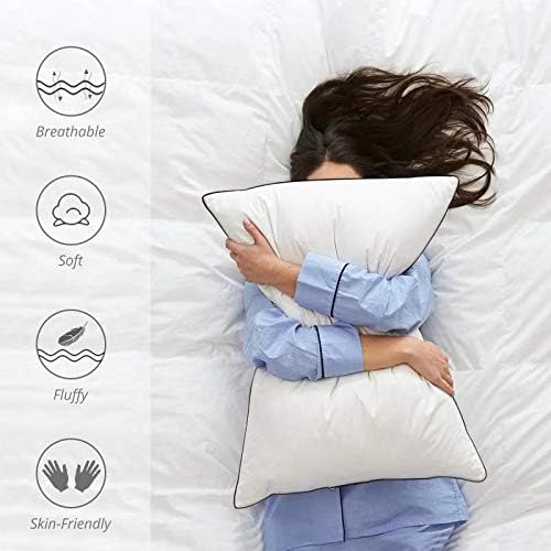 Pillows Queen Size 2 Pack for Sleeping, Soft and Supportive Bed Pillow for Side - Image 7