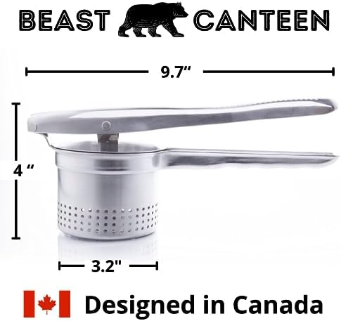 Beast Canteen Potato Ricer - Ricer for Mashed Potatoes, Made of 18/8 Stainless - Image 2