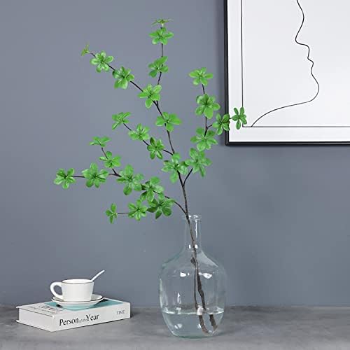 HEWEGO Clear Large Glass Vase,Balloon Glass Jug Vase for Farmhouse - Image 3