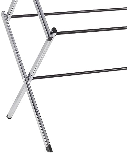 Amazon Basics Foldable Laundry Rack for Air Drying Clothing-41.8 inch x 29.5 - Image 3