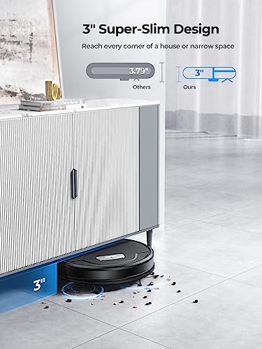 Laresar Robot Vacuums and Mop Combo,4500Pa Suction, Mop with Smart Dynamic - Image 4