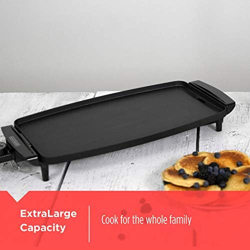 BLACK+DECKER Electric Griddle with Removable Temperature Probe, Indoor Grill - Image 2