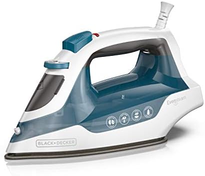 Black+Decker IR06VC Black+Decker Easy Steam Compact Iron, Professional EvenSteam