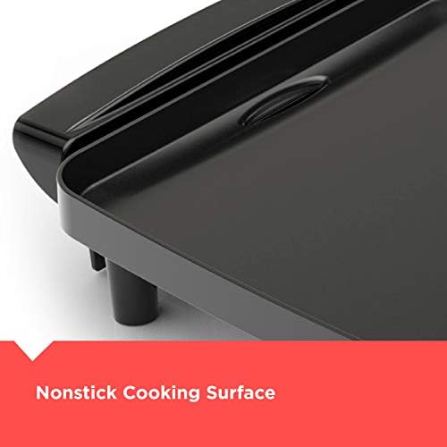 BLACK+DECKER Electric Griddle with Removable Temperature Probe, Indoor Grill - Image 4