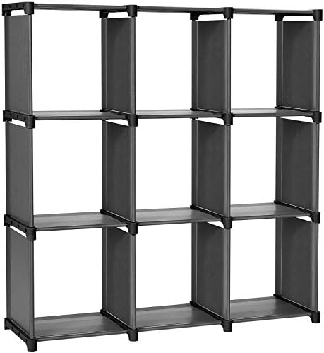 SONGMICS 9-Cube DIY Storage Shelves, Open Bookshelf Closet Organizer Rack - Image 8