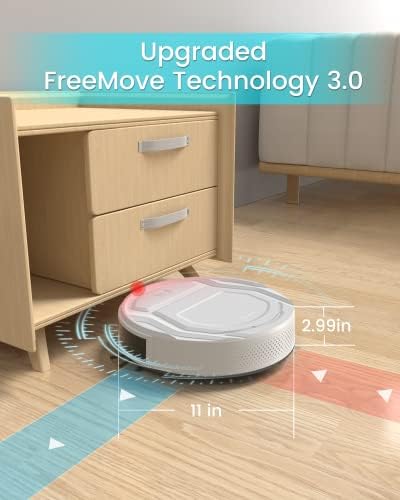 Lefant Robot Vacuums, 2200Pa Strong Suction, 6 Cleaning Modes, Auto Robotic - Image 3