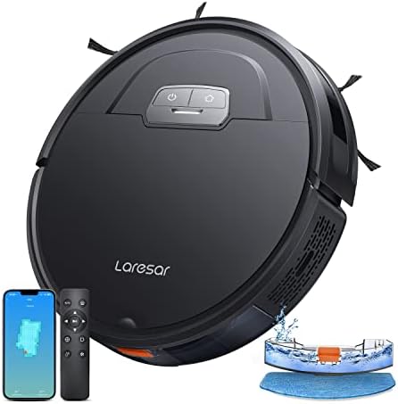 Laresar Robot Vacuums and Mop Combo,4500Pa Suction, Mop with Smart Dynamic
