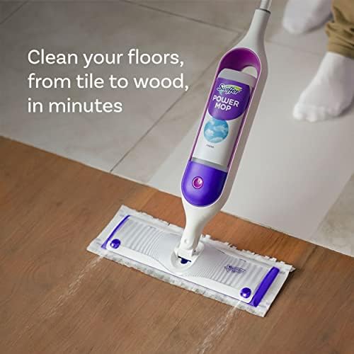 Swiffer PowerMop Multi-Surface Mop Kit for Floor Cleaning, Fresh Scent, Mopping - Image 6