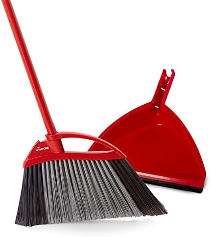 Vileda Super Angle Pro Broom with Dustpan