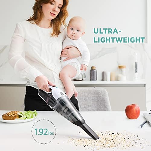 Handheld Vacuum Cleaner, 8000Pa Strong Suction Portable Hand Vacum Cordless - Image 7