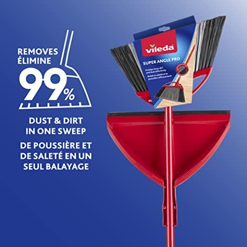 Vileda Super Angle Pro Broom with Dustpan - Image 2