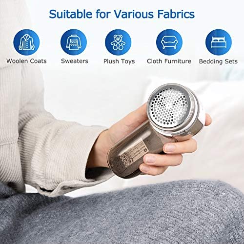 BEAUTURAL Lint Remover Fabric Shaver and Sweater Defuzzer with 2-Speeds - Image 6