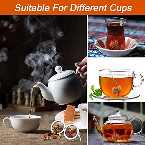 Tea Filter - BabyElf Stainless Steel Tea Infuser - Tea Strainer for Loose Leaf - Image 7