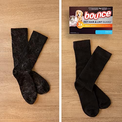 Bounce Dryer Sheets, Pet Hair and Lint Guard, Mega Size, Fresh Scent, 60 Count - Image 2