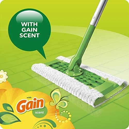 Swiffer Sweeper Dry Dust Mop Refills, Dusters for Cleaning, Gain Scent, 32 Count - Image 5