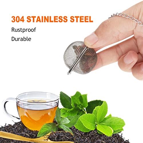 Tea Filter - BabyElf Stainless Steel Tea Infuser - Tea Strainer for Loose Leaf - Image 6