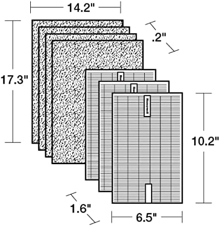 Honeywell HEPA Air Purifier Filter Kit Includes 3 HEPA R Replacement Filters - Image 8