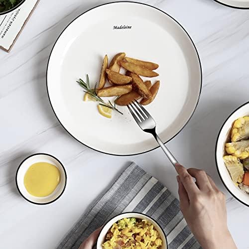 Set of 12, Stainless Steel Dinner Forks Silverware Set, Heavy-Duty Dinner Forks - Image 6