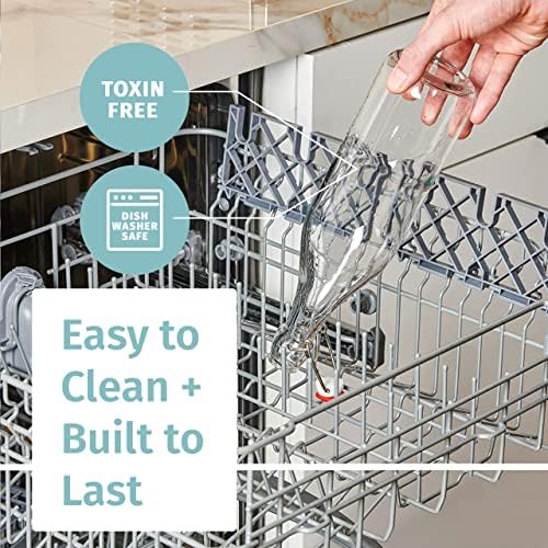 Otis Swing Top Bottles - Glass Bottle 6 Pack w/ Stoppers - Easy Cap Lids - Image 5