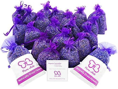 Pura Aide Lavender Sachets Pre-Filled for Refreshing Drawers Closets Dressers - Image 9
