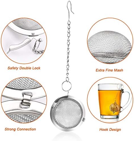 Tea Filter - BabyElf Stainless Steel Tea Infuser - Tea Strainer for Loose Leaf - Image 3