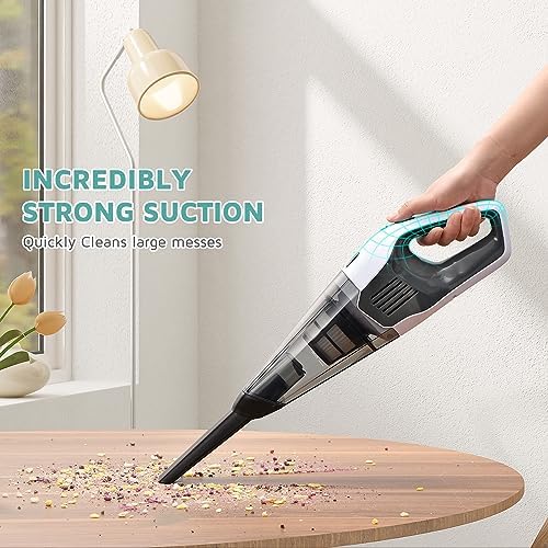 Handheld Vacuum Cleaner, 8000Pa Strong Suction Portable Hand Vacum Cordless - Image 2