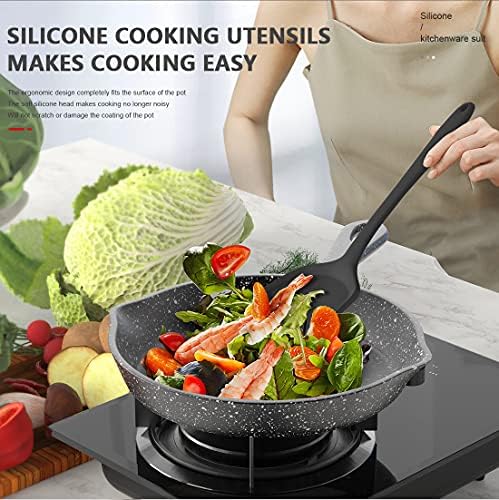 Silicone Cooking Utensils Set - 446°F Heat Resistant Kitchen Utensils,Turner - Image 7