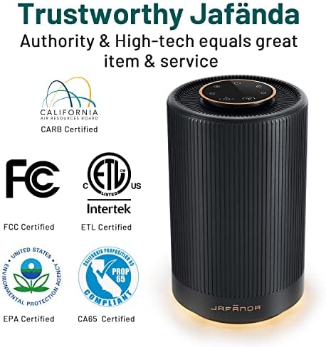 Jafanda Air Purifiers for Home bedroom,H13 True HEPA Coverage 450 sqft - Image 9