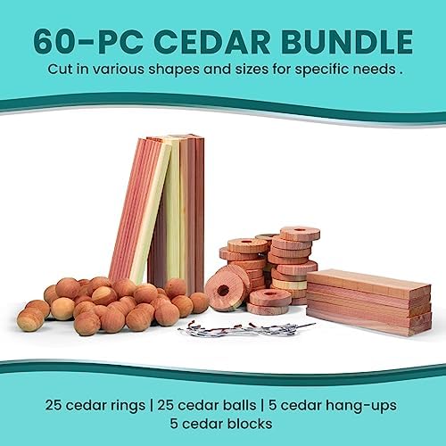 Cedar and Lavender for Closets - Cedar Balls for Clothes Storage - Cedar Closet - Image 2