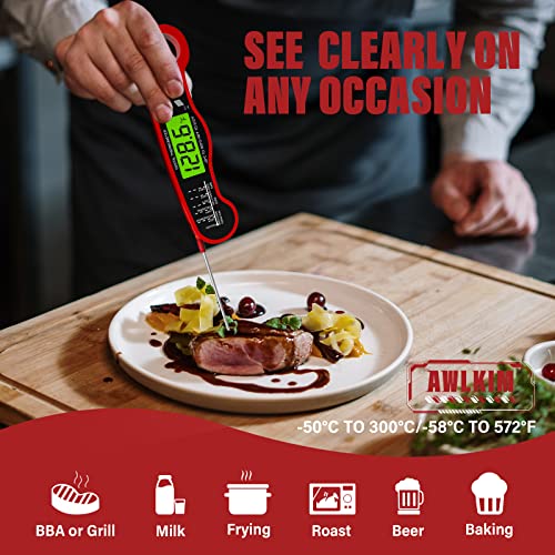AWLKIM Meat Thermometer Digital - Fast Instant Read Food Thermometer - Image 5
