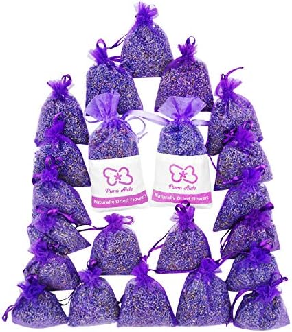 Pura Aide Lavender Sachets Pre-Filled for Refreshing Drawers Closets Dressers - Image 6
